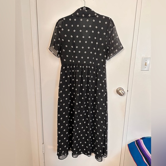 Sandy Liang Picasso Maxi Shirt Dress size 4 - Picture 10 of 10